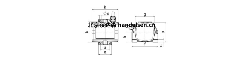 Würges振動(dòng)電機(jī)型號(hào)HV 0.1尺寸圖