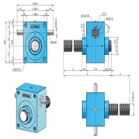 unimec 306梯形螺旋千斤頂