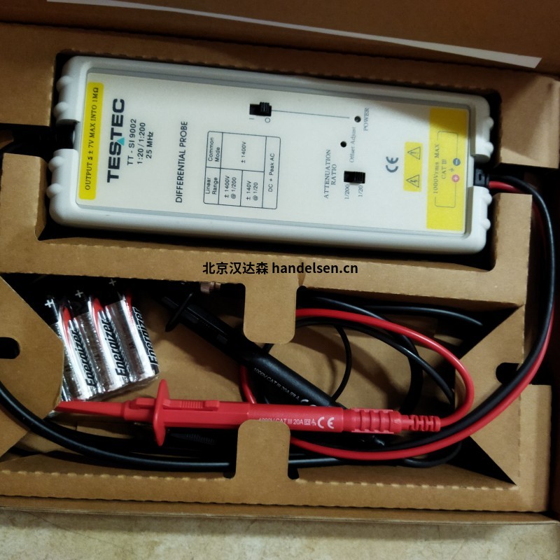 TESTEC探頭TT-SI 51可用于馬達控制和開關(guān)電源 