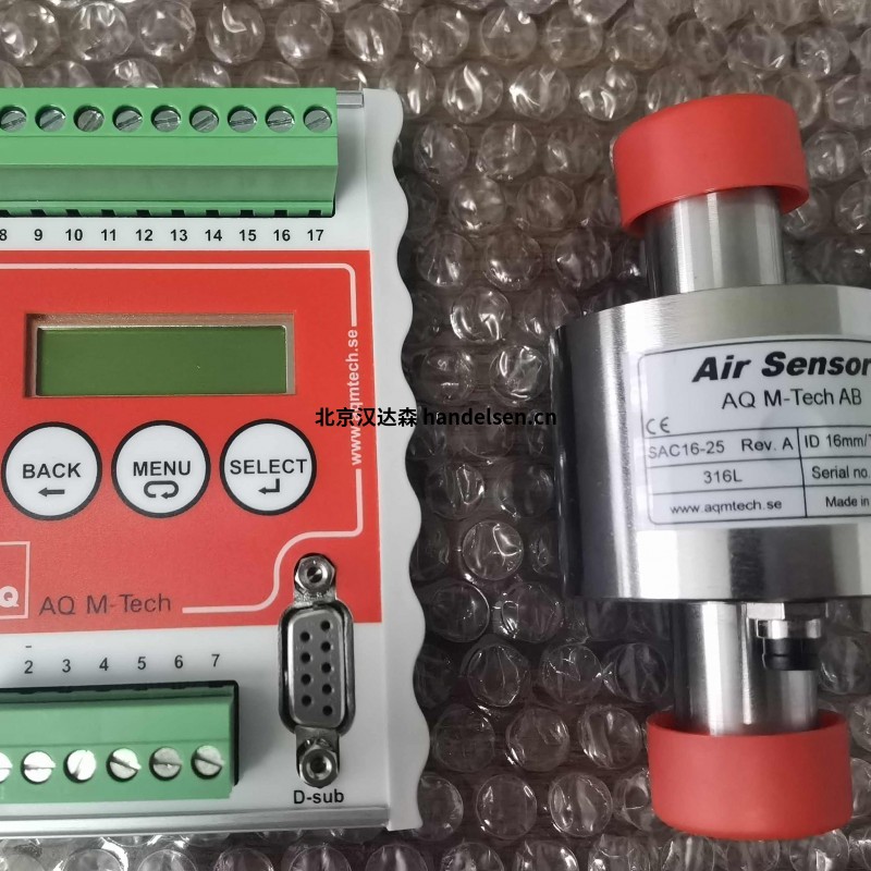 AQ超聲波控制器DP72通過Profibus DP進行通信