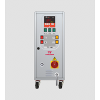 Tool-Temp模溫機(jī)，TT-180型可以使用介質(zhì)水（90°C）和介質(zhì)油（150°C）進(jìn)行操作  1974 年：開發(fā)第一臺(tái)溫度控制單元 它是市場上第一個(gè)配備簡單電子溫度監(jiān)控的溫度控制單元。  我們始