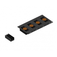 Fischer Elektronik  ICK SMD A 貼片式散熱器，用于電子元件的散熱和熱管理