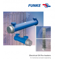 FUNKE 電油預(yù)熱器，特別適用于室外區(qū)域和需要規(guī)定油溫的試驗(yàn)臺(tái)上的機(jī)器