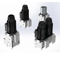 瑞士Bieri Hydraulik 換向座閥 WVH-4B，流量高達 12 升/分鐘