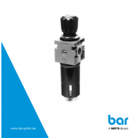 德國bar GmbH 過濾減壓閥 MW-C 型，結(jié)構(gòu)緊湊，帶有集成緊固鉆