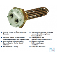 德國(guó)Hydraulik 內(nèi)置罐式換熱器UKC-G系列，專為安裝在齒輪箱中而設(shè)計(jì)