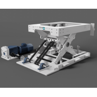PRO-HUB 皮帶升降臺，最大高達(dá) 600 mm/s，最大有效載荷 10 t