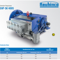 Hauhinco EHP-5K 400S 五工柱塞泵，帶板閥，工作壓力高達(dá) 420 bar