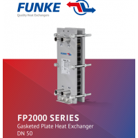 FUNKE 墊片板式換熱器 FP2000系列，多通道設計