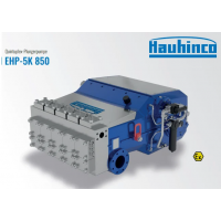 Hauhinco EHP-5K 850 五聯(lián)柱塞泵，流量可達 2109 dm/min
